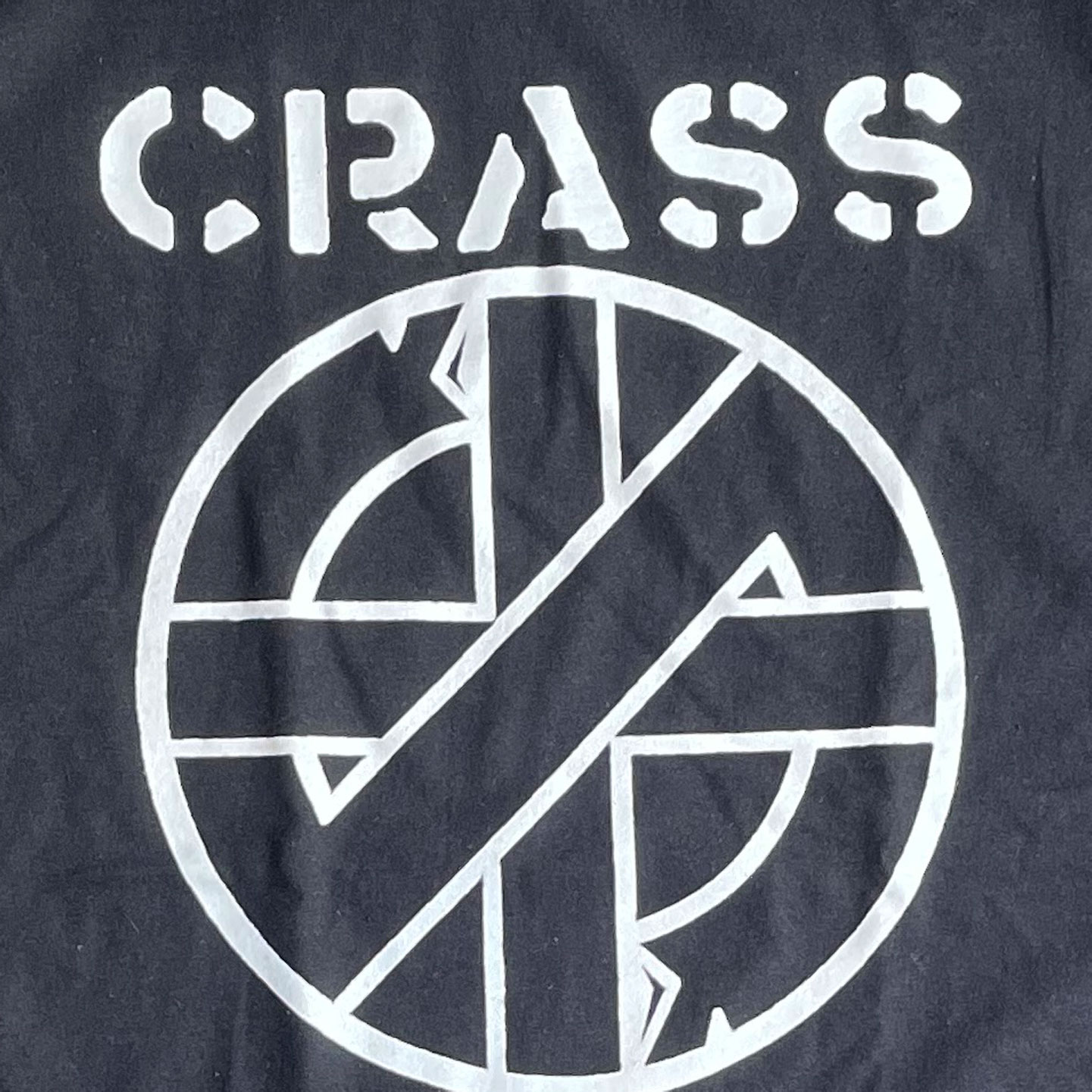 CRASS punk fuudobrain バンドundercover Tシャツ-