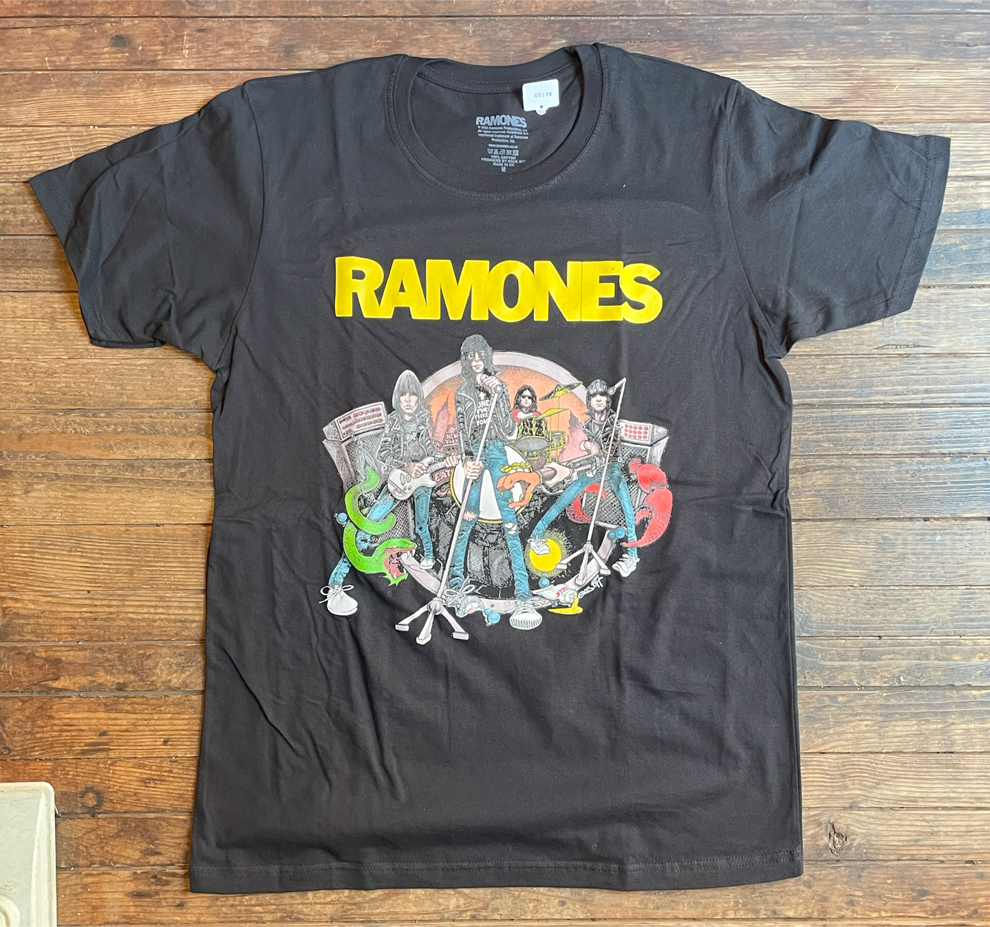 RAMONES Tシャツ ROAD TO RUIN オフィシャル