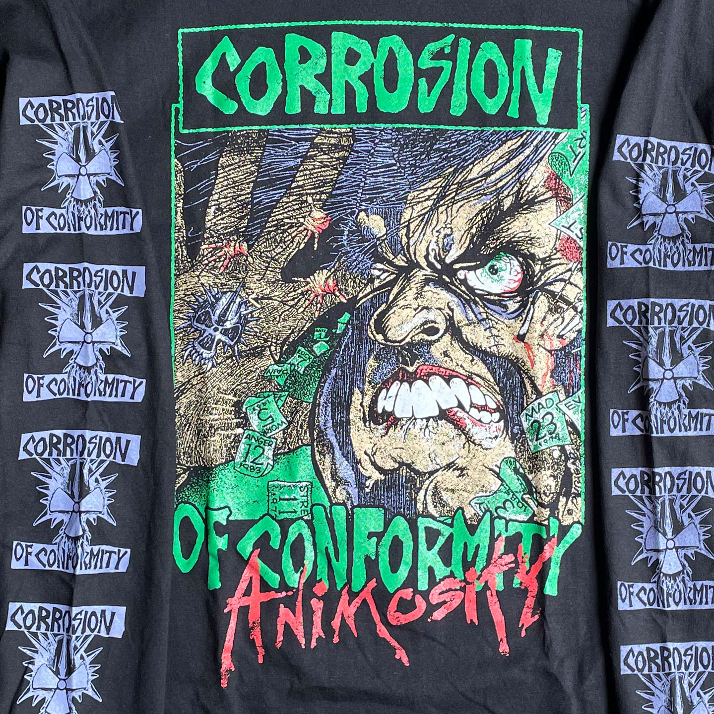CORROSION OF CONFORMITY ロングスリーブTシャツ Animosity 2