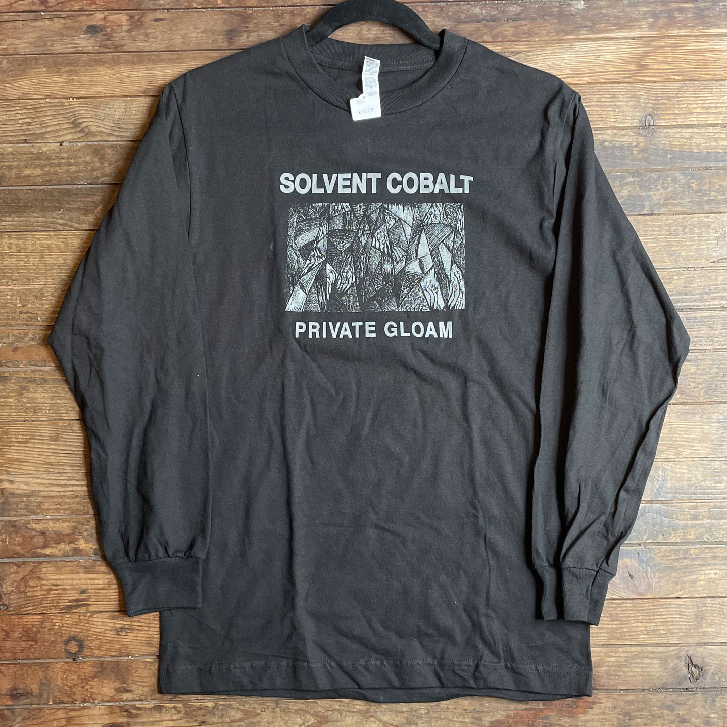 SOLVENT COBALT ロングスリーブTシャツ PRIVATE GLOAM