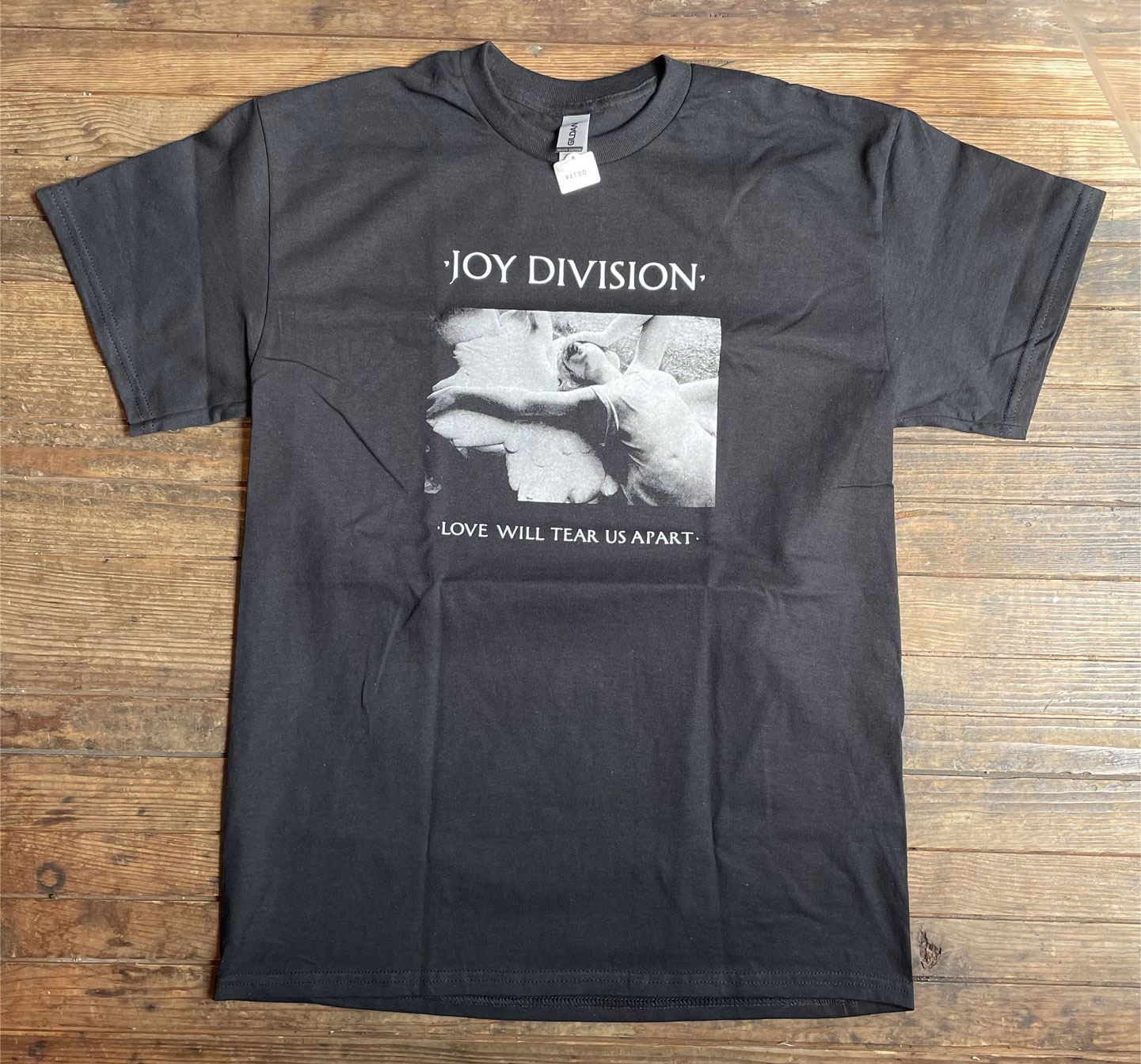 JOY DIVISION Tシャツ Love Will Tear Us Apart オフィシャル！