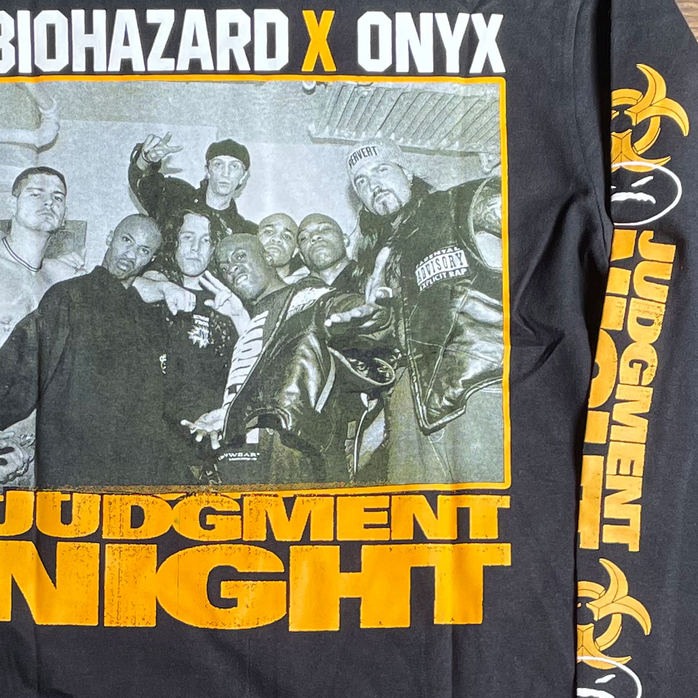 BIOHAZARD x ONYX ロングスリーブTシャツ JUDGEMENT NIGHT