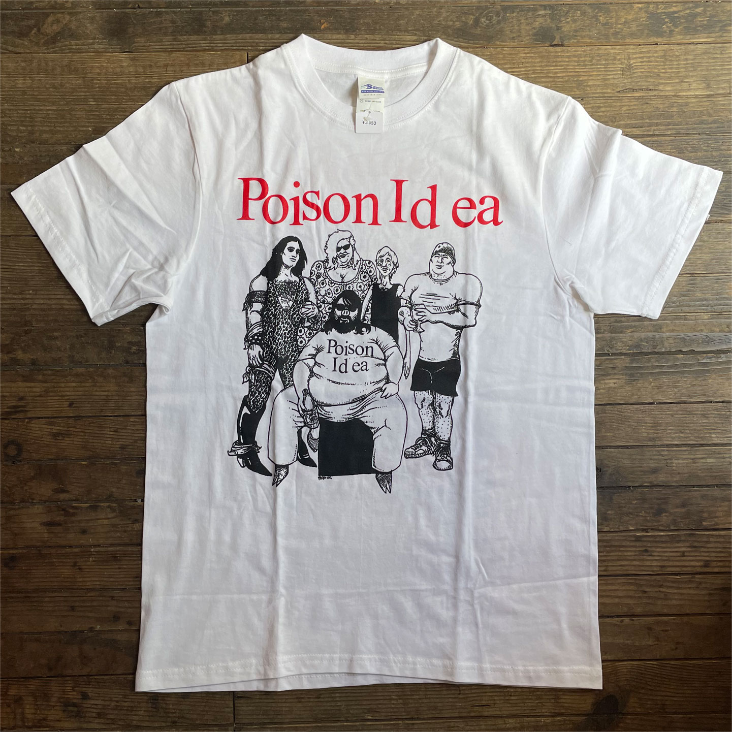 POISON IDEA Tシャツ King of punk