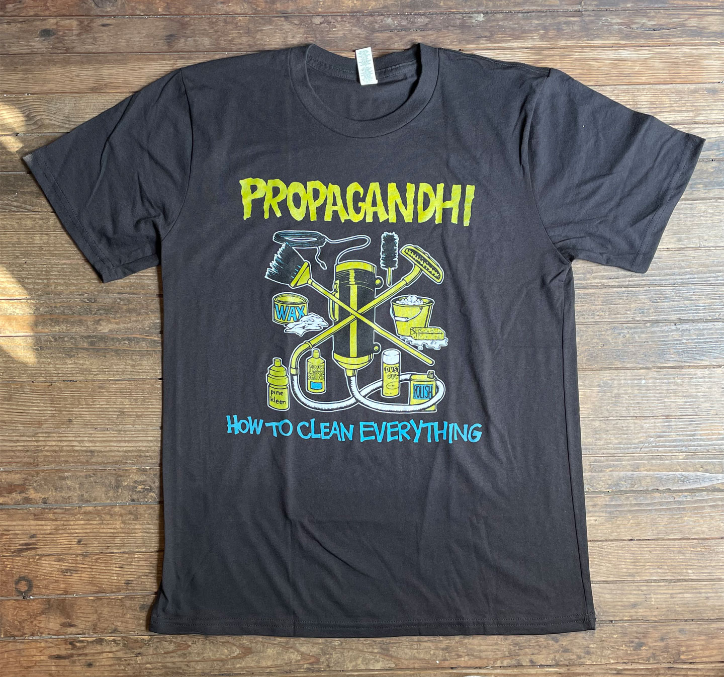 PROPAGANDHI Tシャツ How To Clean Everything オフィシャル!