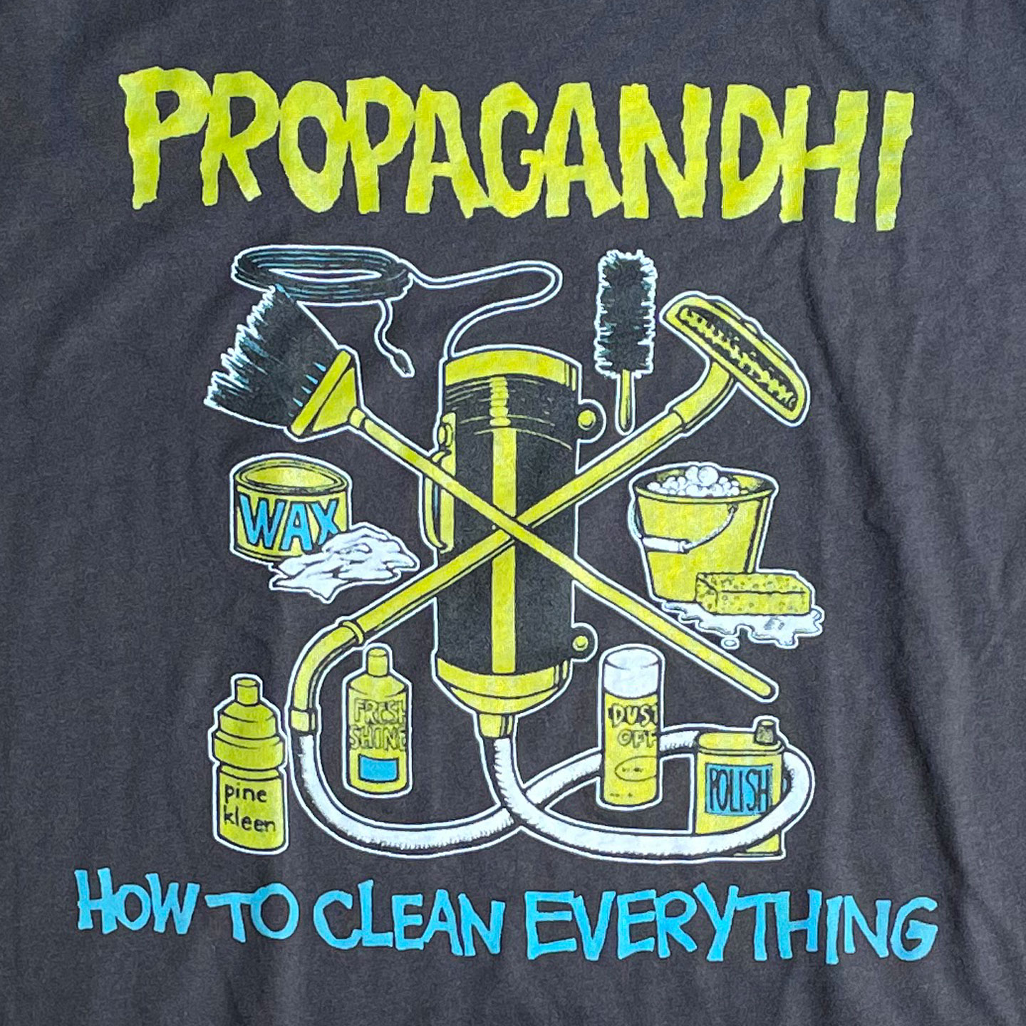 PROPAGANDHI Tシャツ How To Clean Everything オフィシャル!