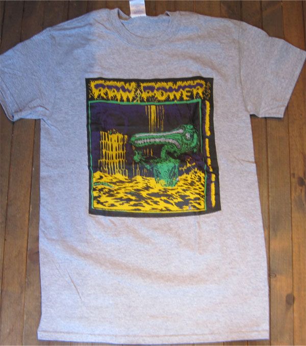 RAW POWER Tシャツ Screams From the Gutter