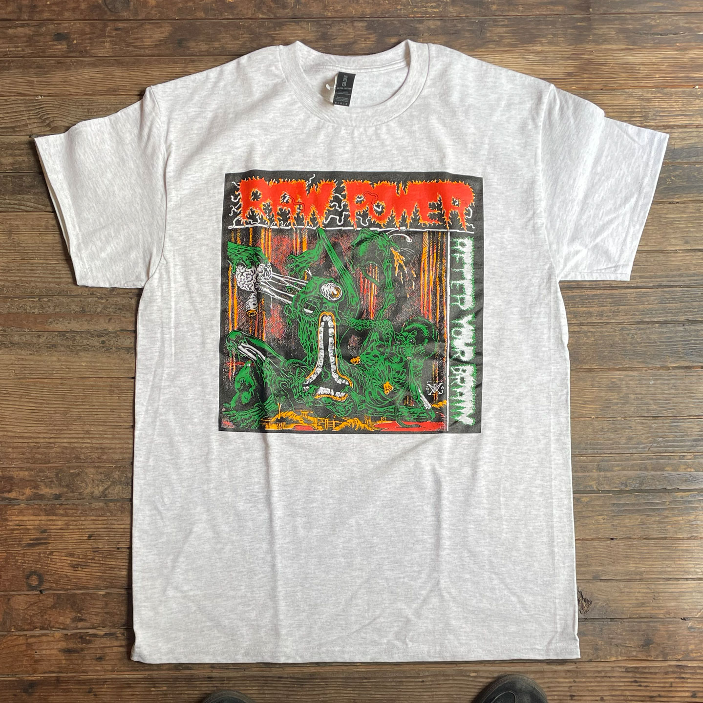 RAW POWER Tシャツ AFTER YOUR BRAIN 