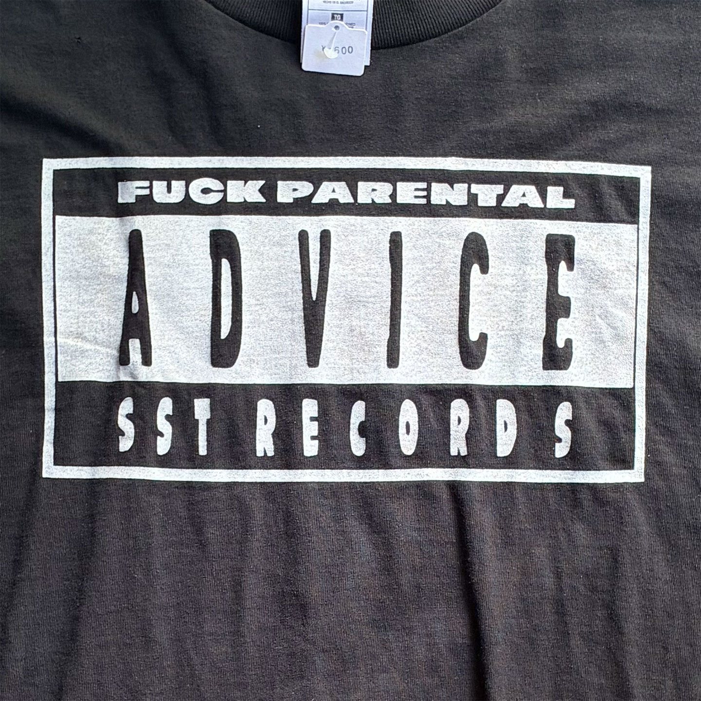 USED! SST RECORDS Tシャツ ADVICE