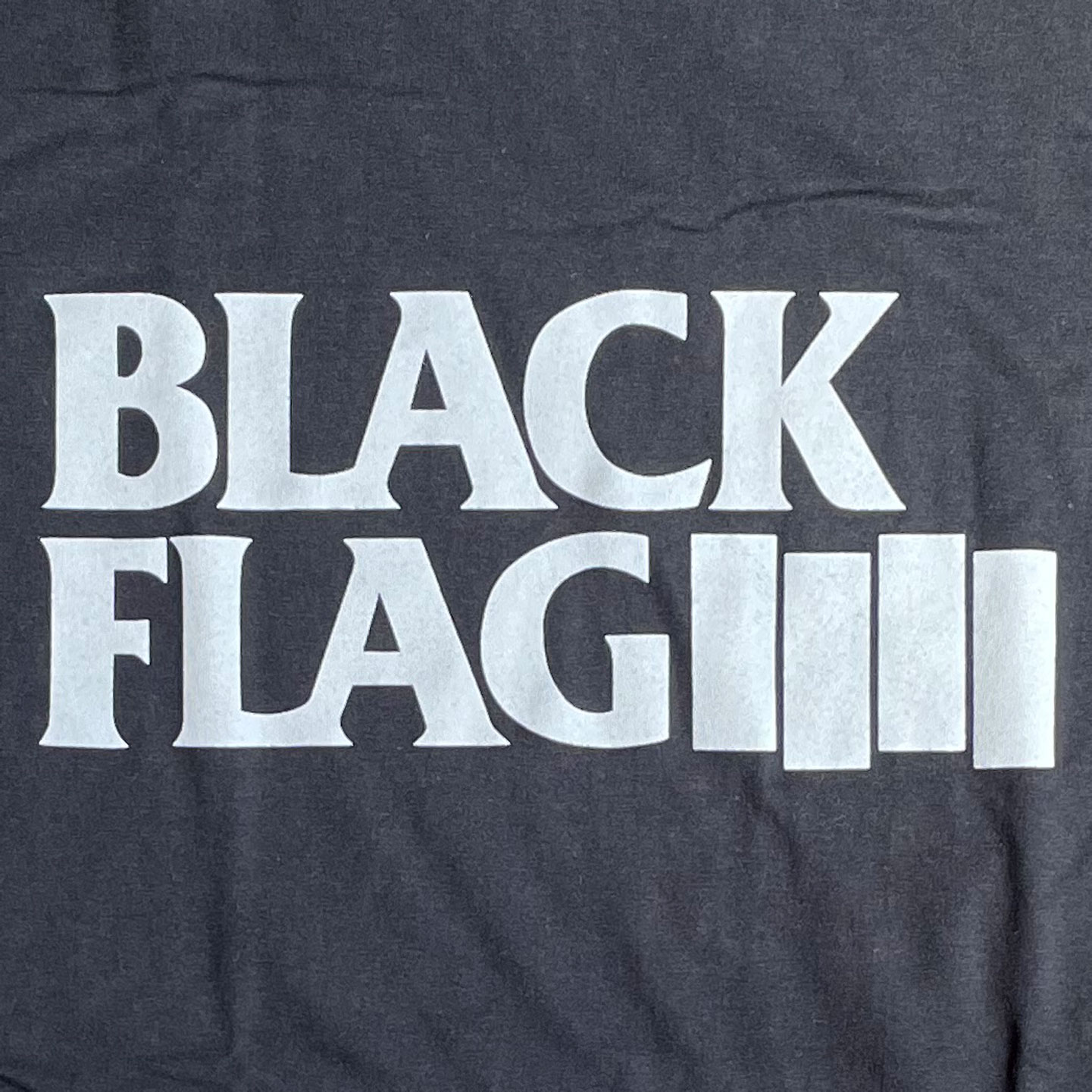 BLACK FLAG Tシャツ LOGO オフィシャル！