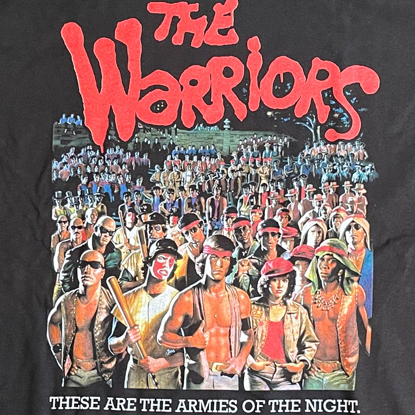 The Warriors Tシャツ THESE ARE THE ARMIES OF THE NIGHT