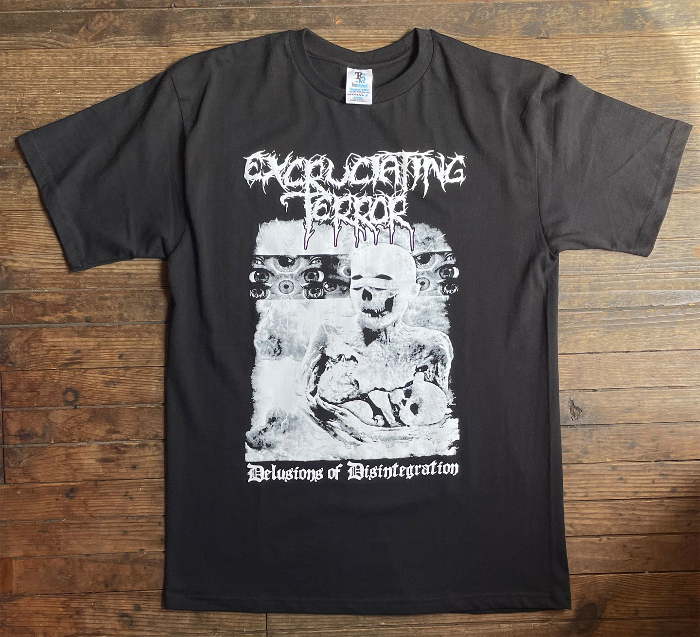 EXCRUCIATING TERROR Tシャツ Delusions Of Disintegration オフィシャル！