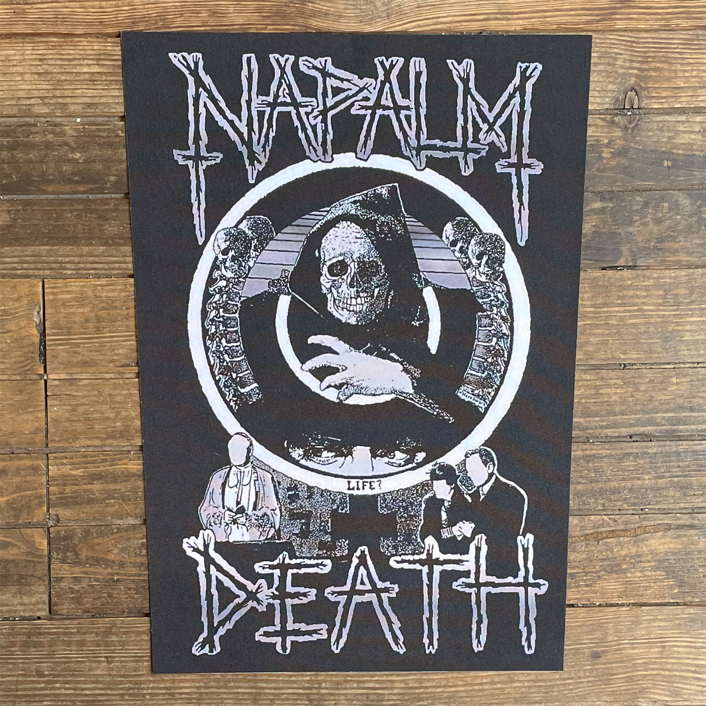 Napalm Death / Life（バックプリントあり）スラッシュメタル
