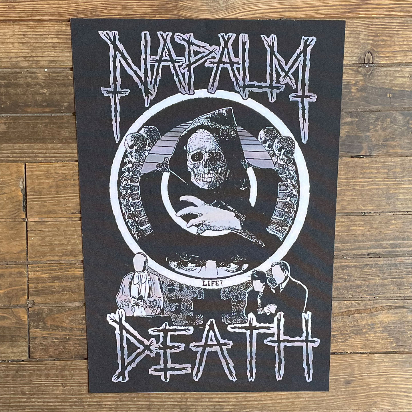 NAPALM DEATH BACKPATCH Life? | 45REVOLUTION