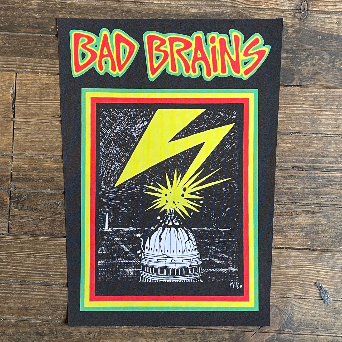 BAD BRAINS BACKPATCH CAPITAL2