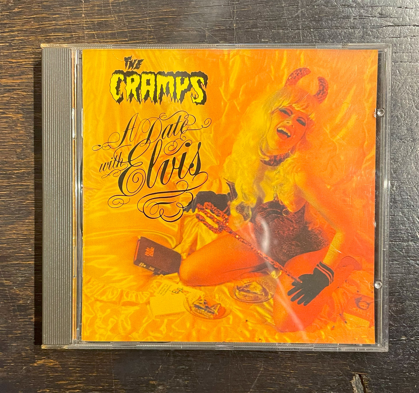 USED! CRAMPS CD A Date With Elvis