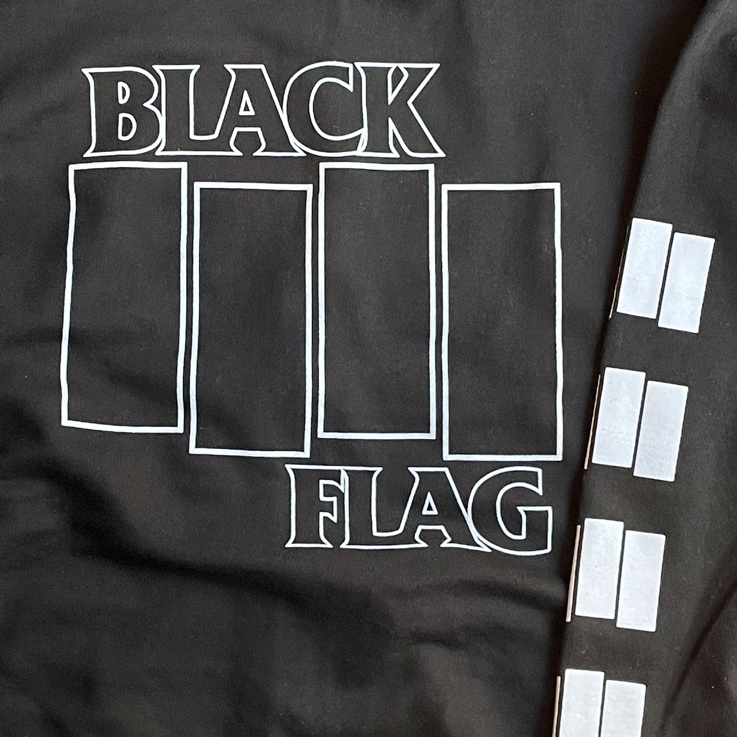 BLACK FLAG ZIPパーカー BARS AND LOGOS オフィシャル！
