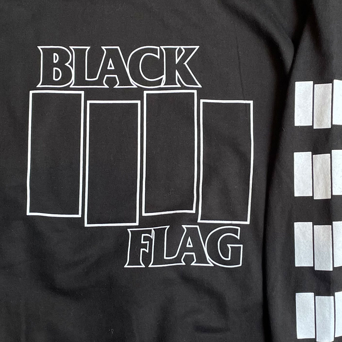 BLACK FLAG パーカー BARS AND LOGOS オフィシャル！