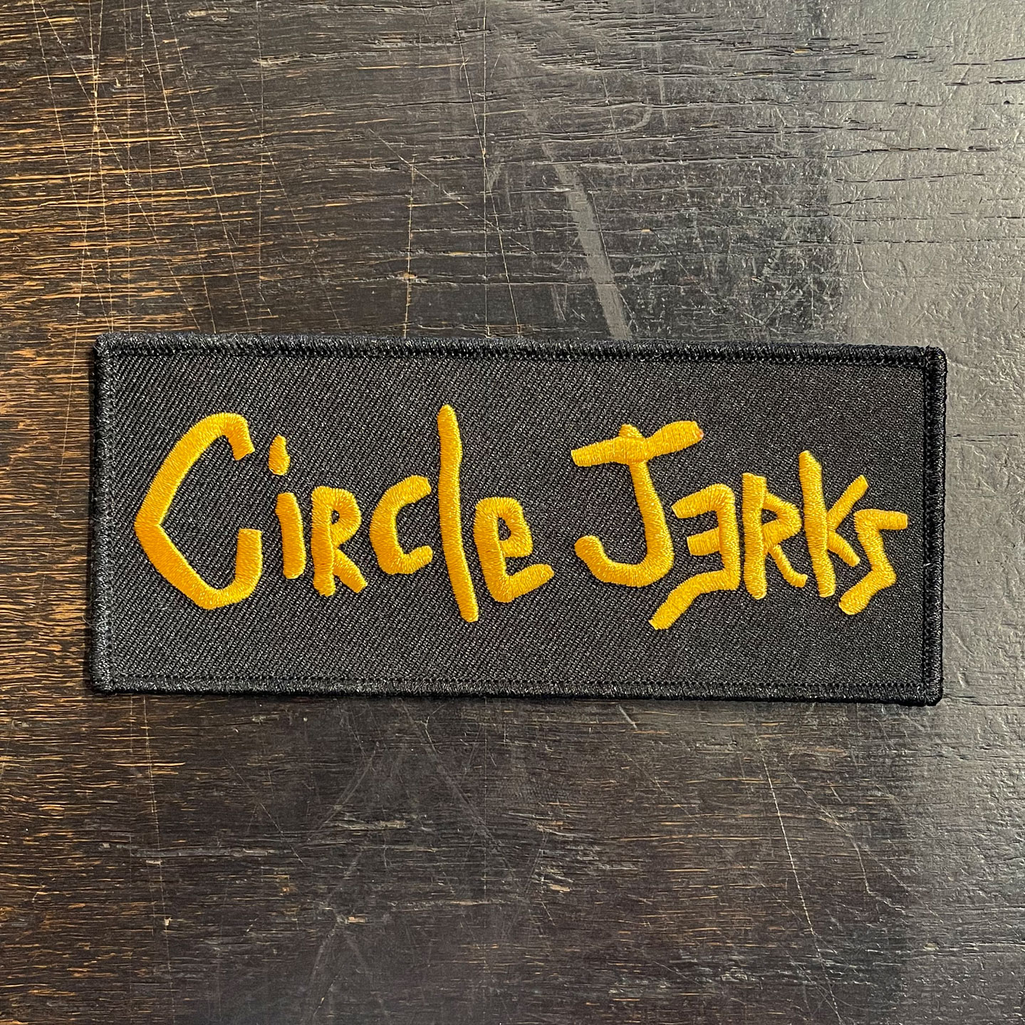 CIRCLE JERKS 刺繍ワッペン オフィシャル