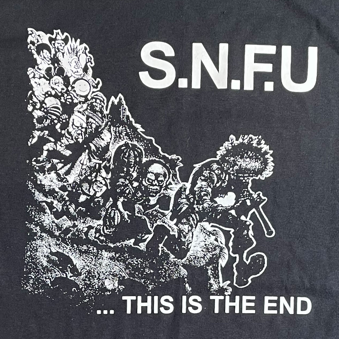 S.N.F.U Tシャツ ...THIS IS THE END