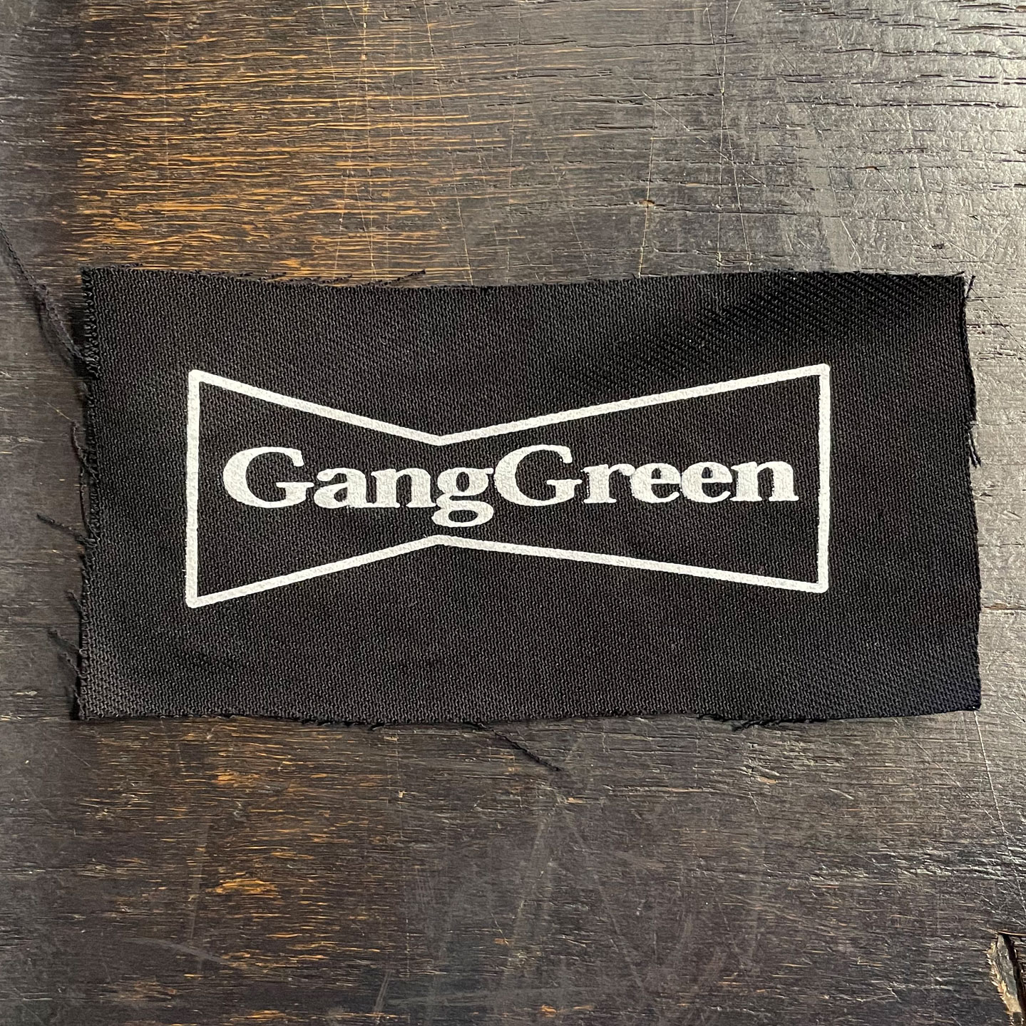 GANG GREEN PATCH LOGO