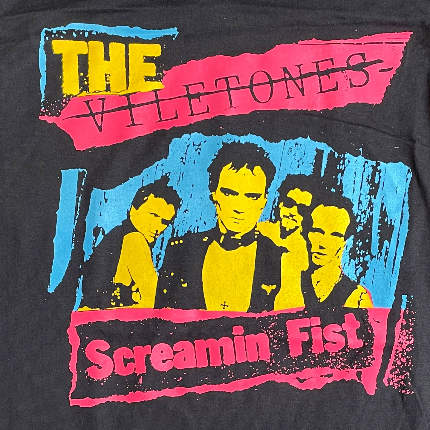 THE VILETONES Tシャツ Screamin Fist