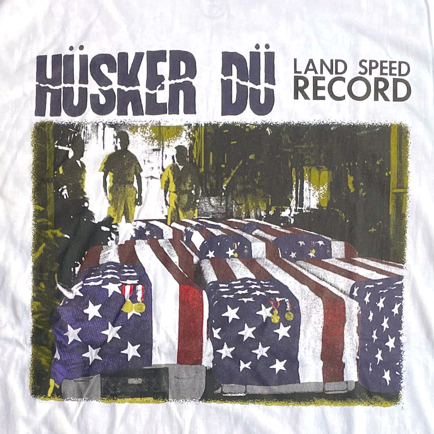 HUSKER DU Tシャツ LAND SPEED RECORD Color OFFICIAL！