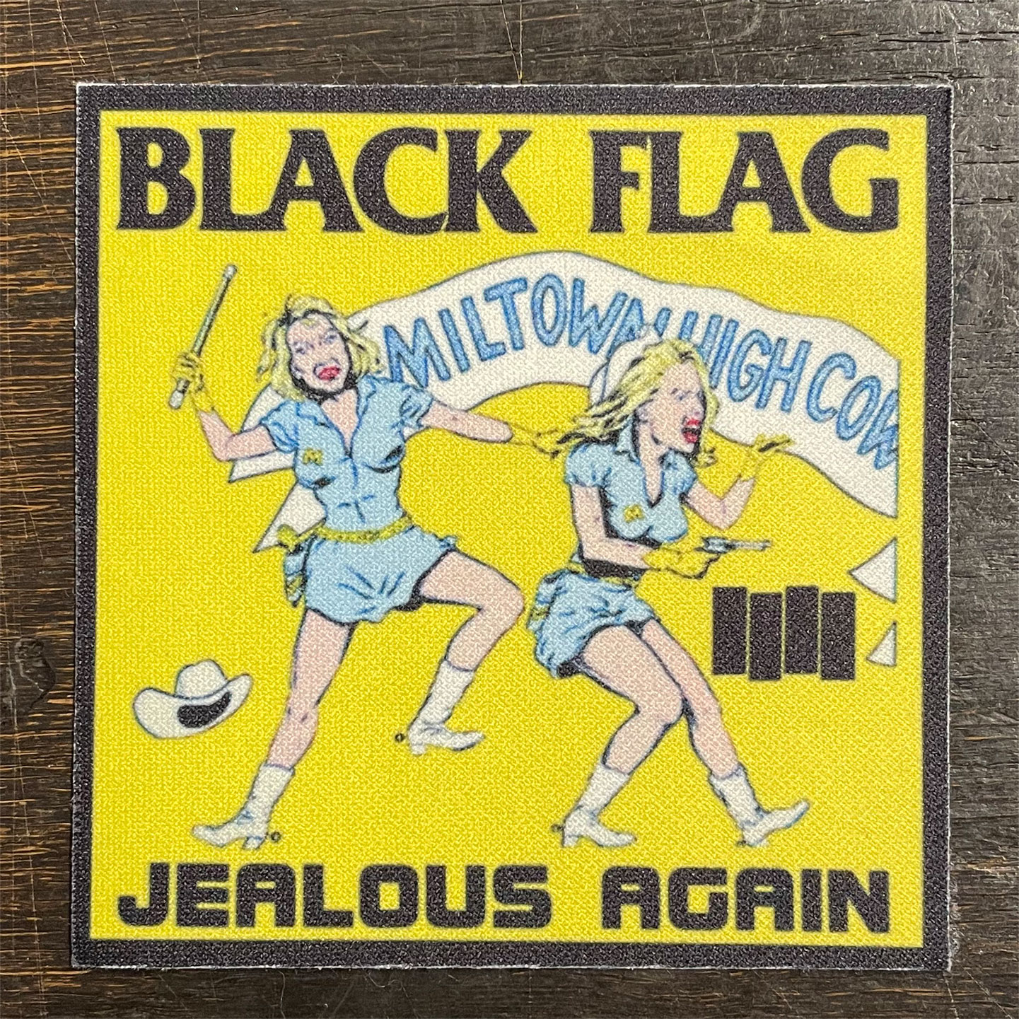 BLACK FLAG Color Patch JEALOUS AGAIN
