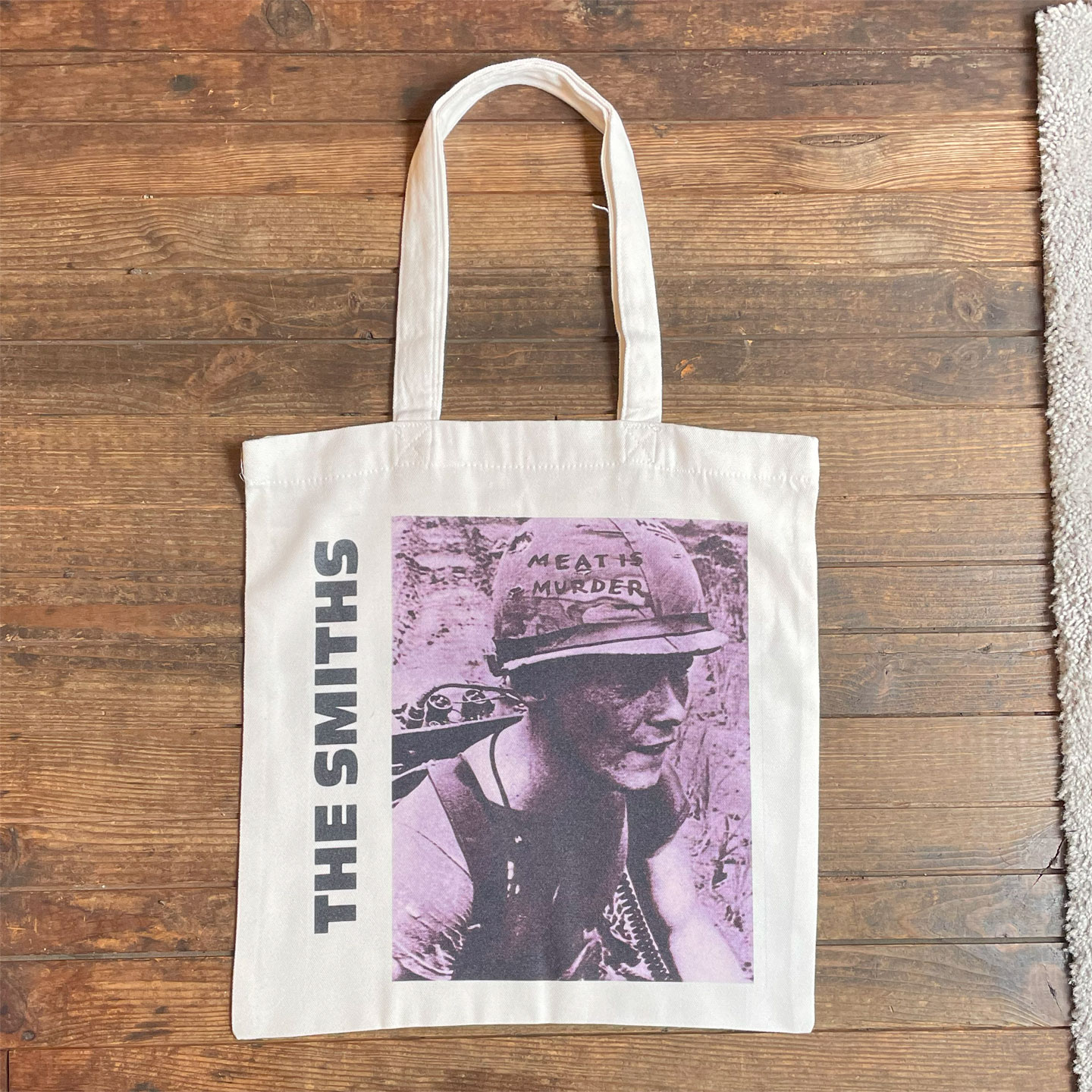 THE SMITHS TOTEBAG MEAT IS MURDER