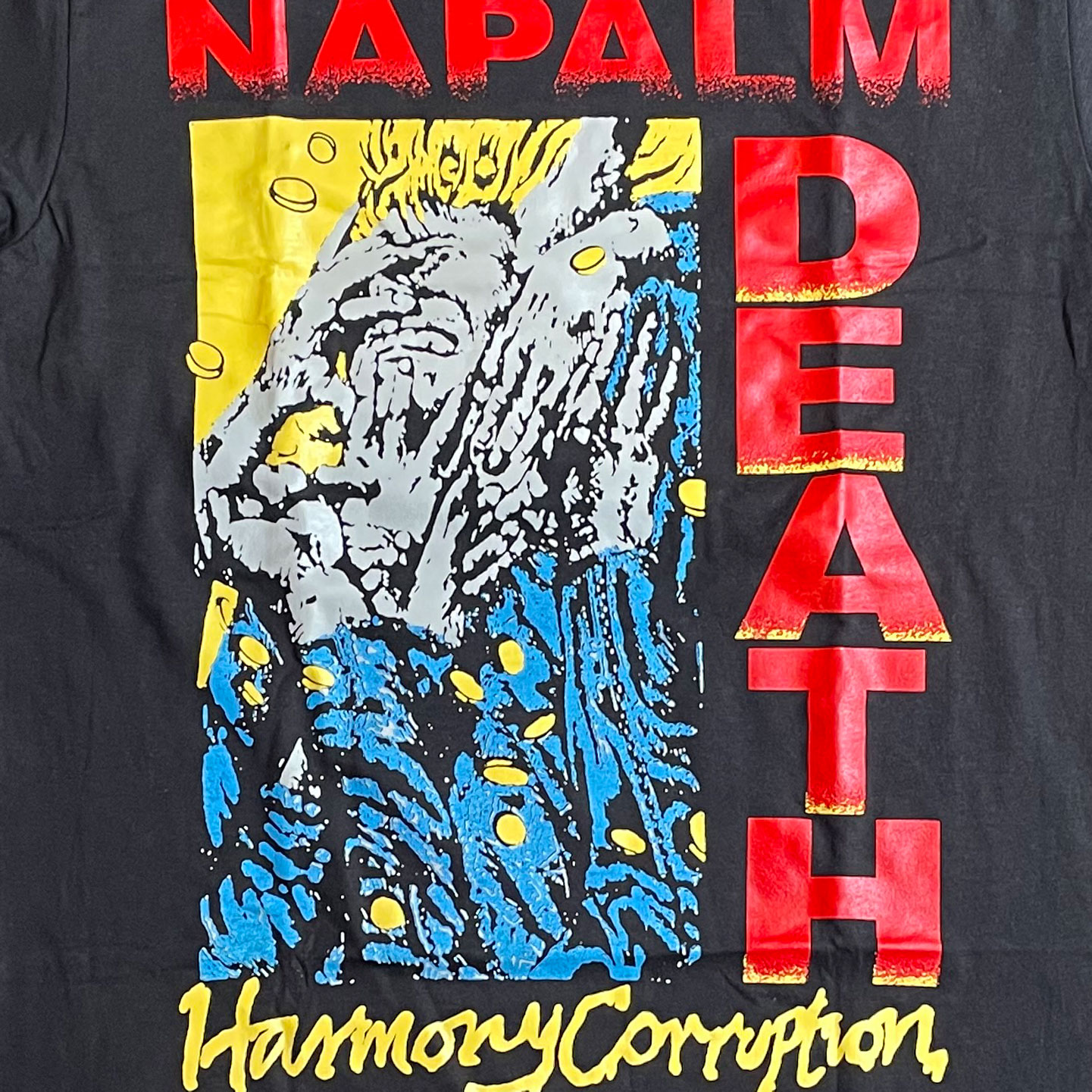 激レア ナパームデス Napalm Death 1990年物ヴィンテージ ロンTbassg ...