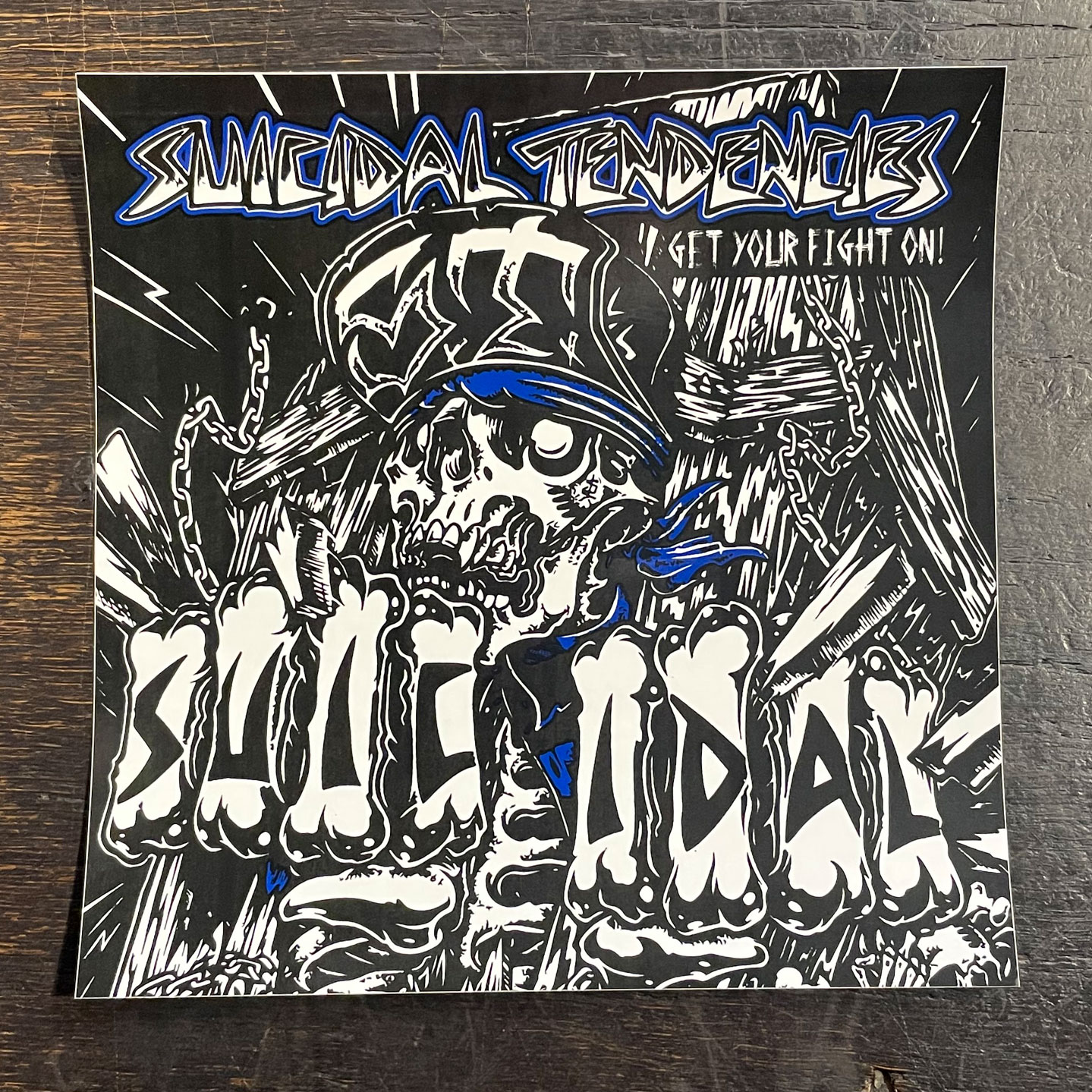 SUICIDAL TENDENCIES ステッカー GET YOUR FIGHT ON!