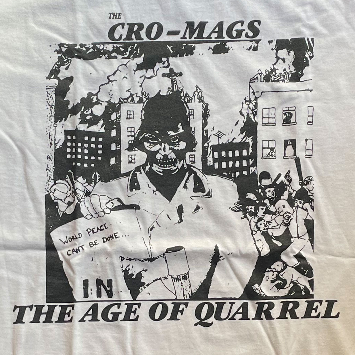 CRO-MAGS トリムTシャツ The Age of Quarrel 