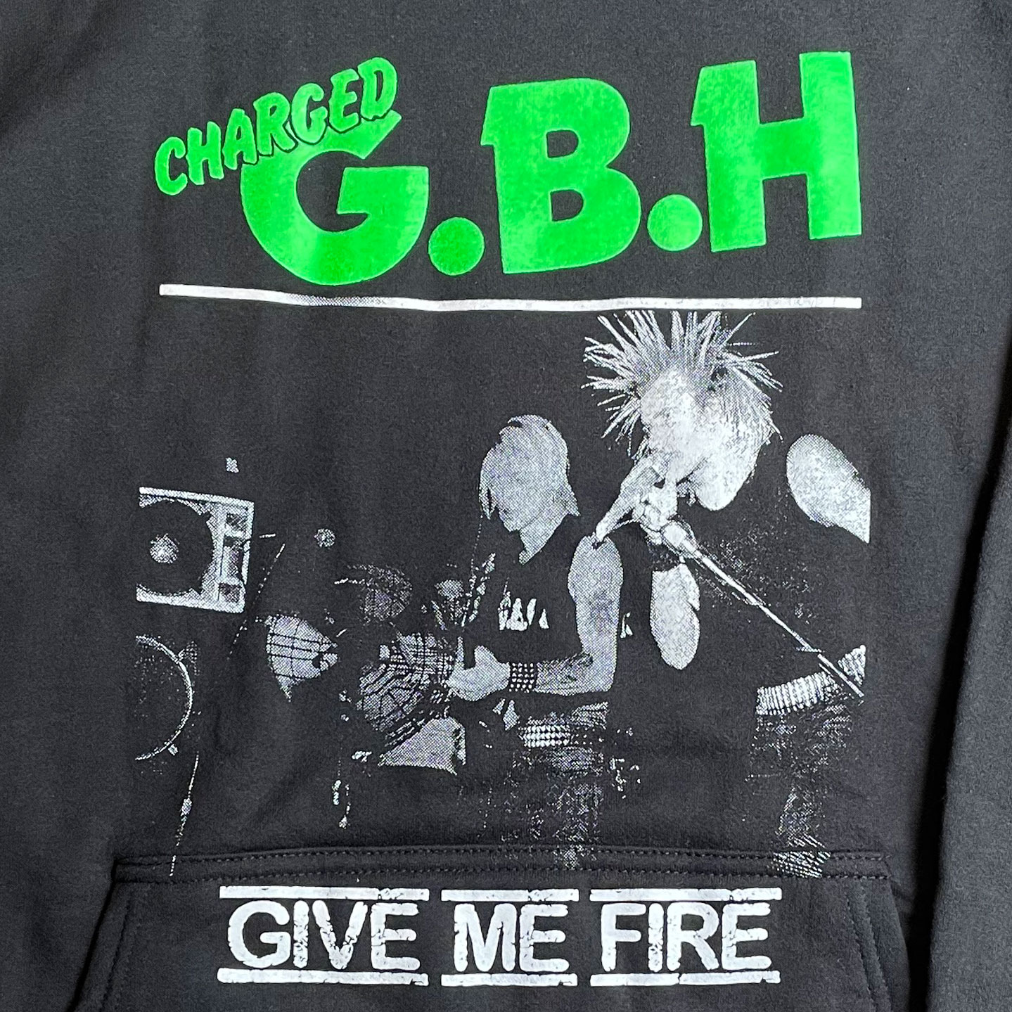 G.B.H パーカー GIVE ME FIRE