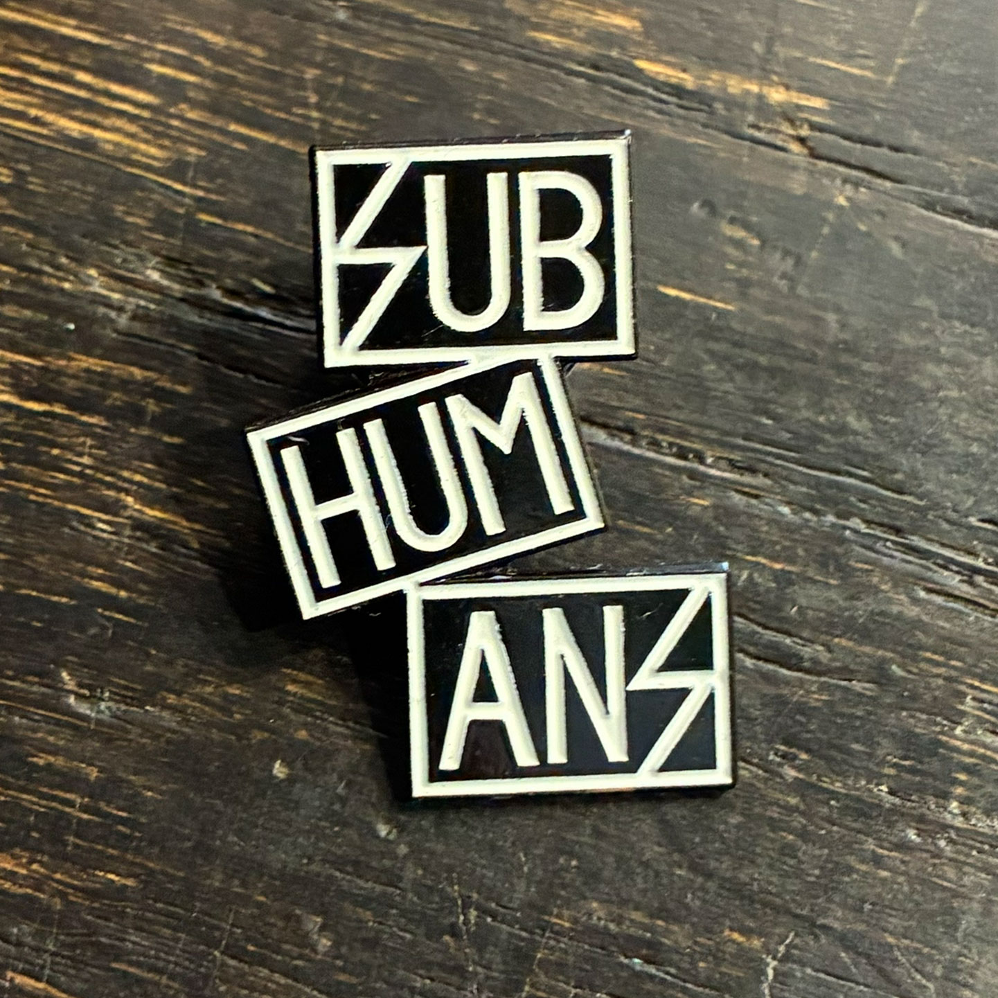 SUBHUMANS ピンバッジ
