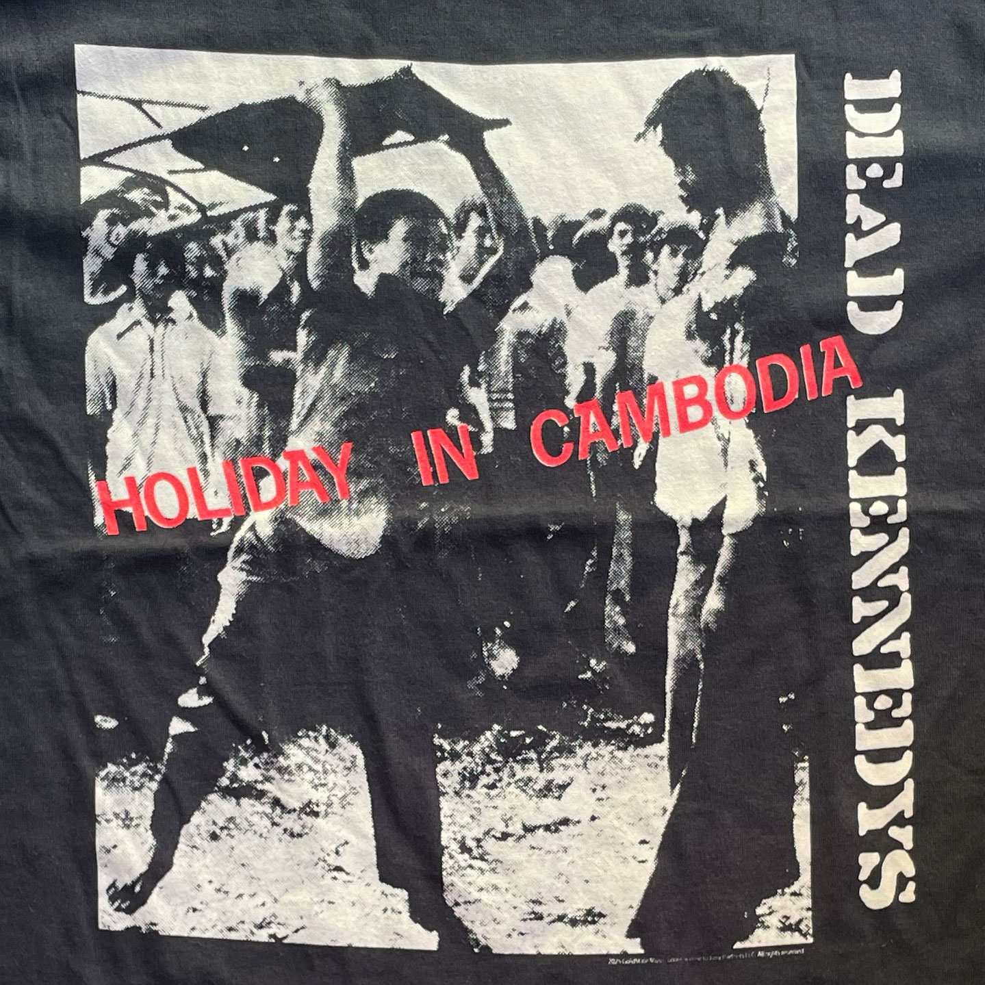 DEAD KENNEDYS Tシャツ HOLIDAY IN CAMBODIA オフィシャル！