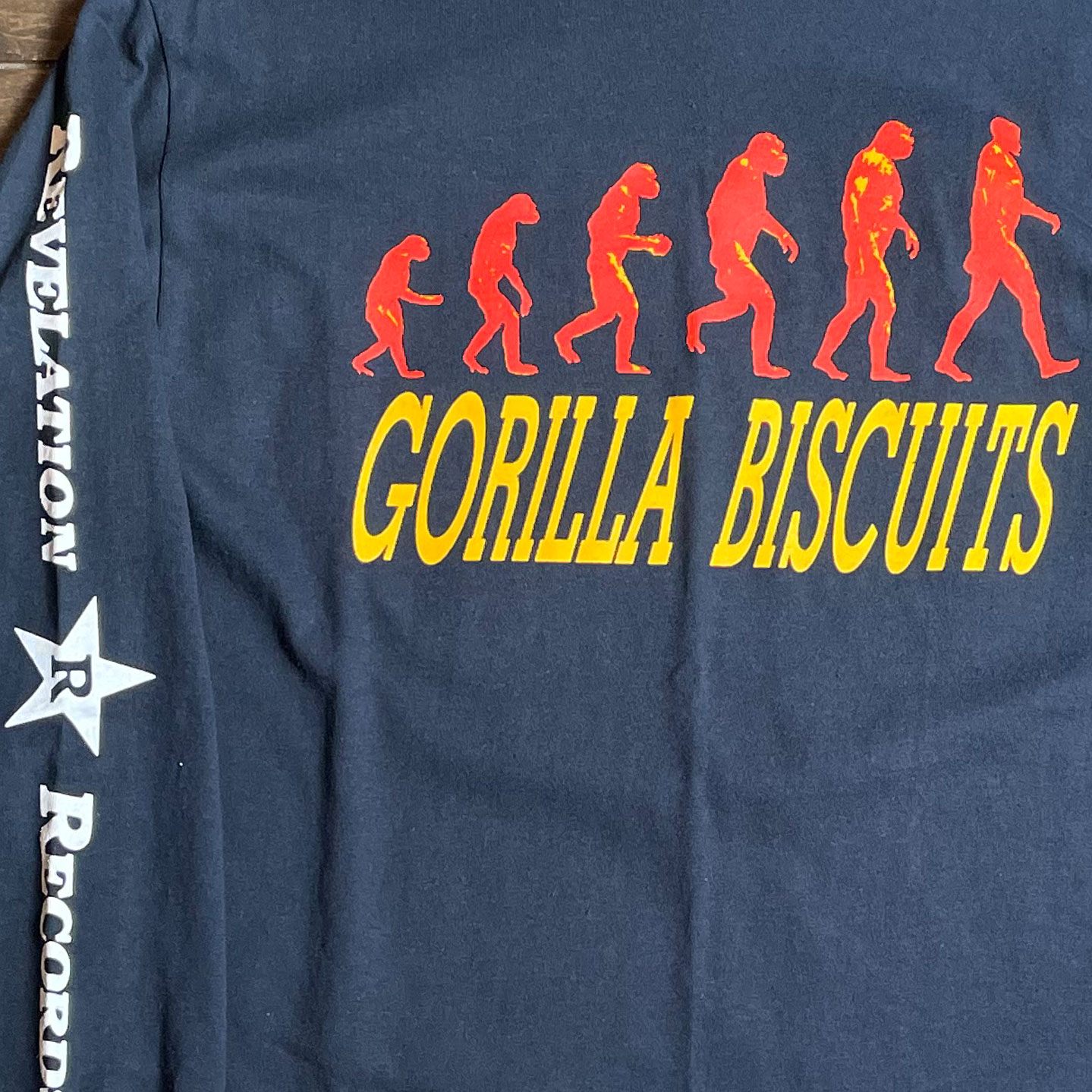 GORILLA BISCUITS ロングスリーブTシャツ START TODAY
