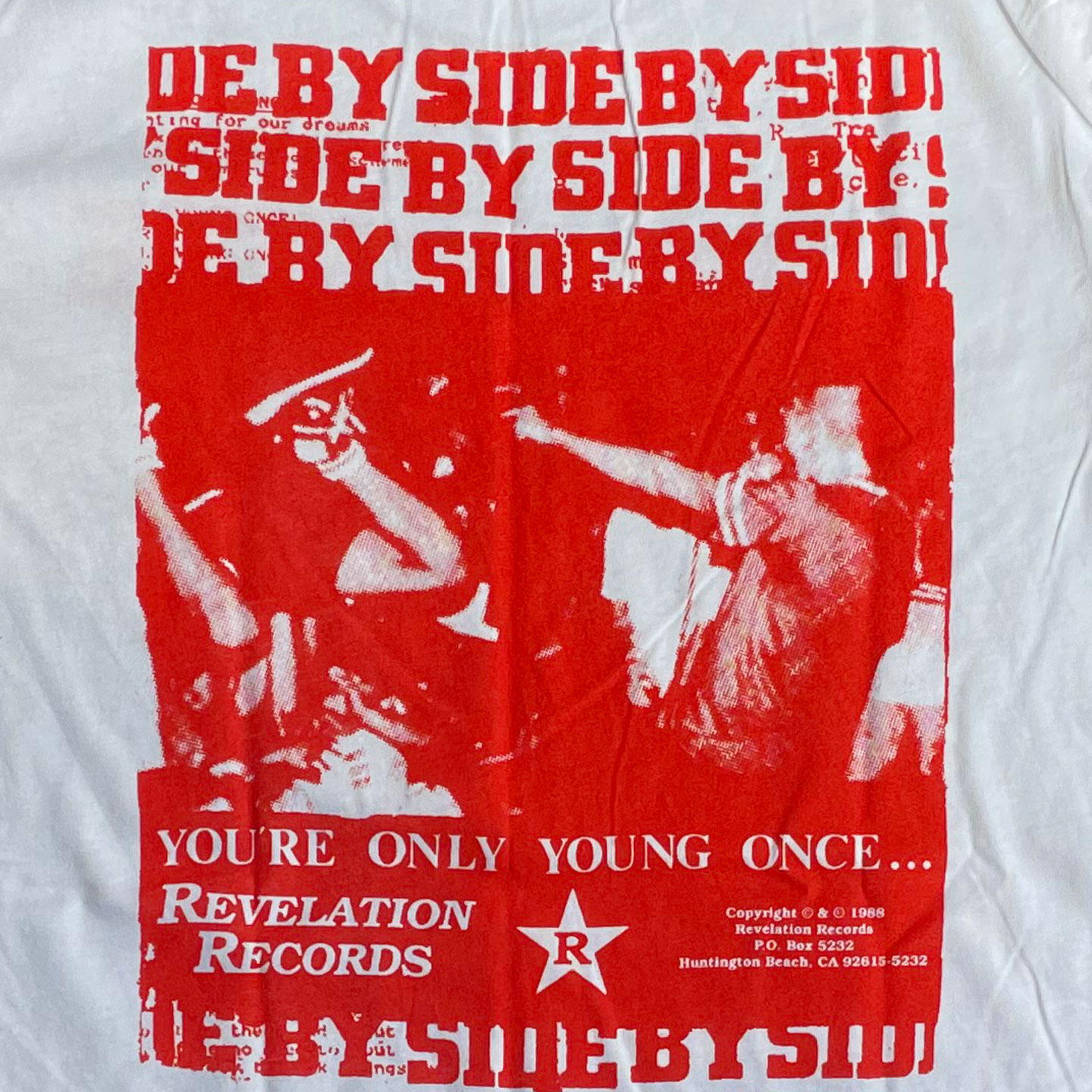 SIDE BY SIDE Tシャツ YOU'RE ONLY YOUNG ONE...