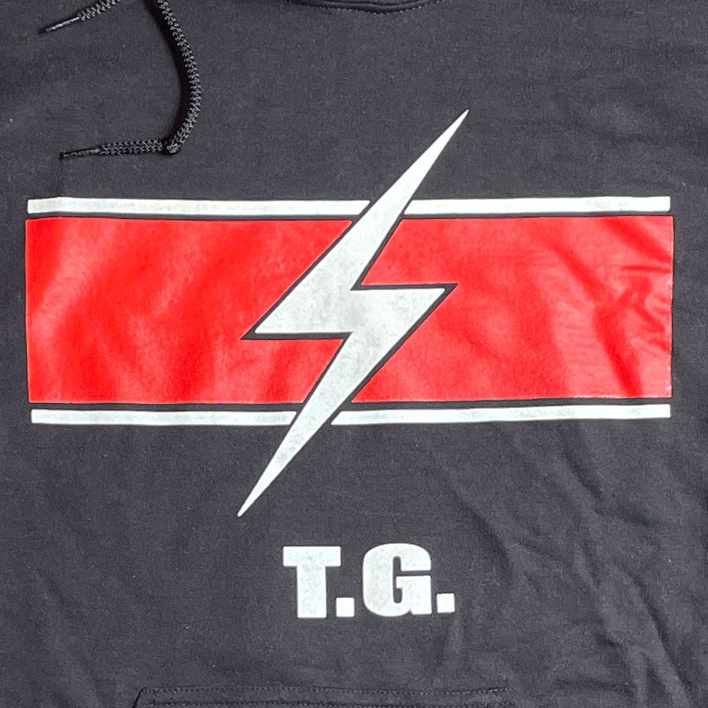 THROBBING GRISTLE パーカー LOGO