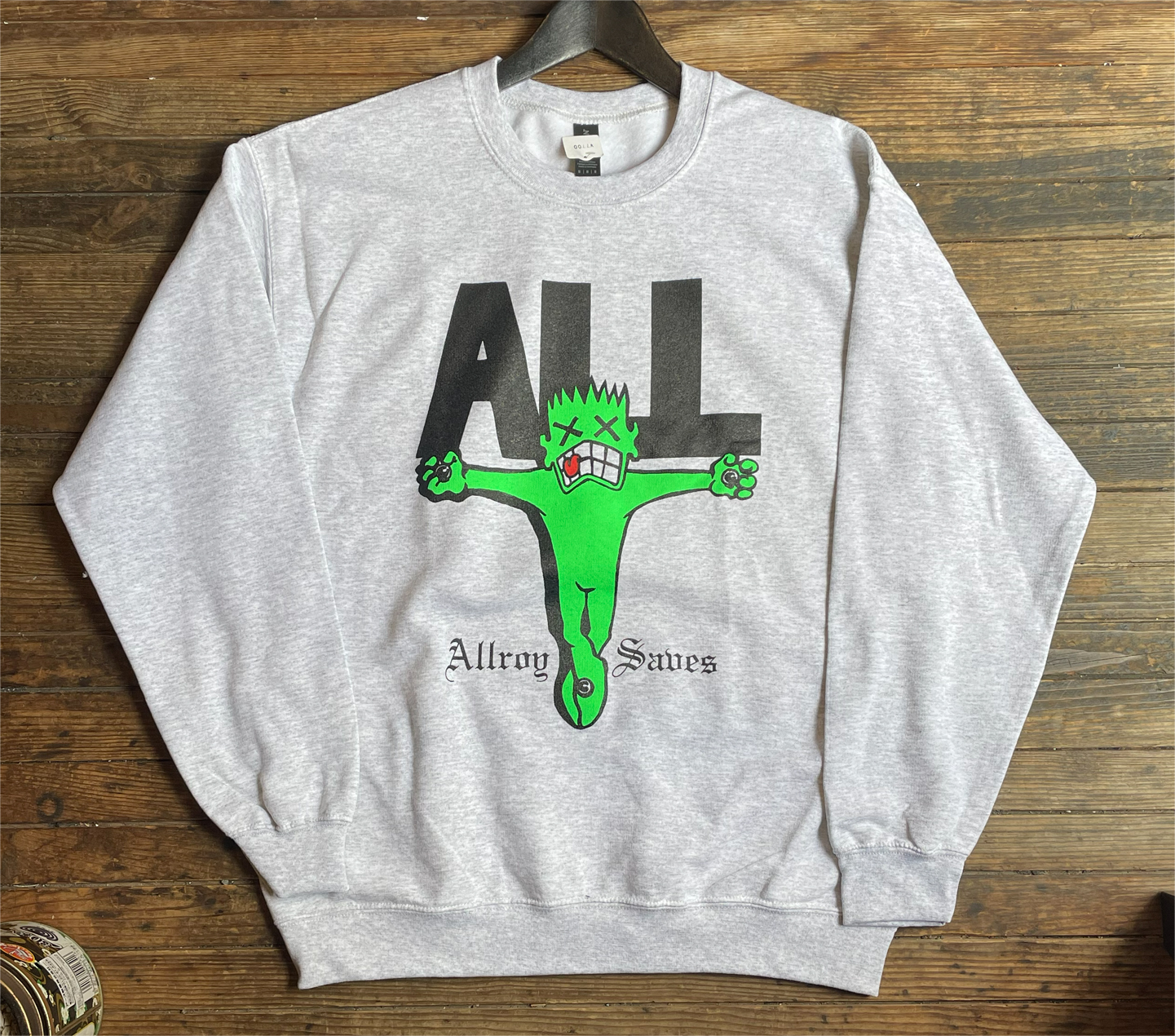 ALL スウェット Allroy Saves