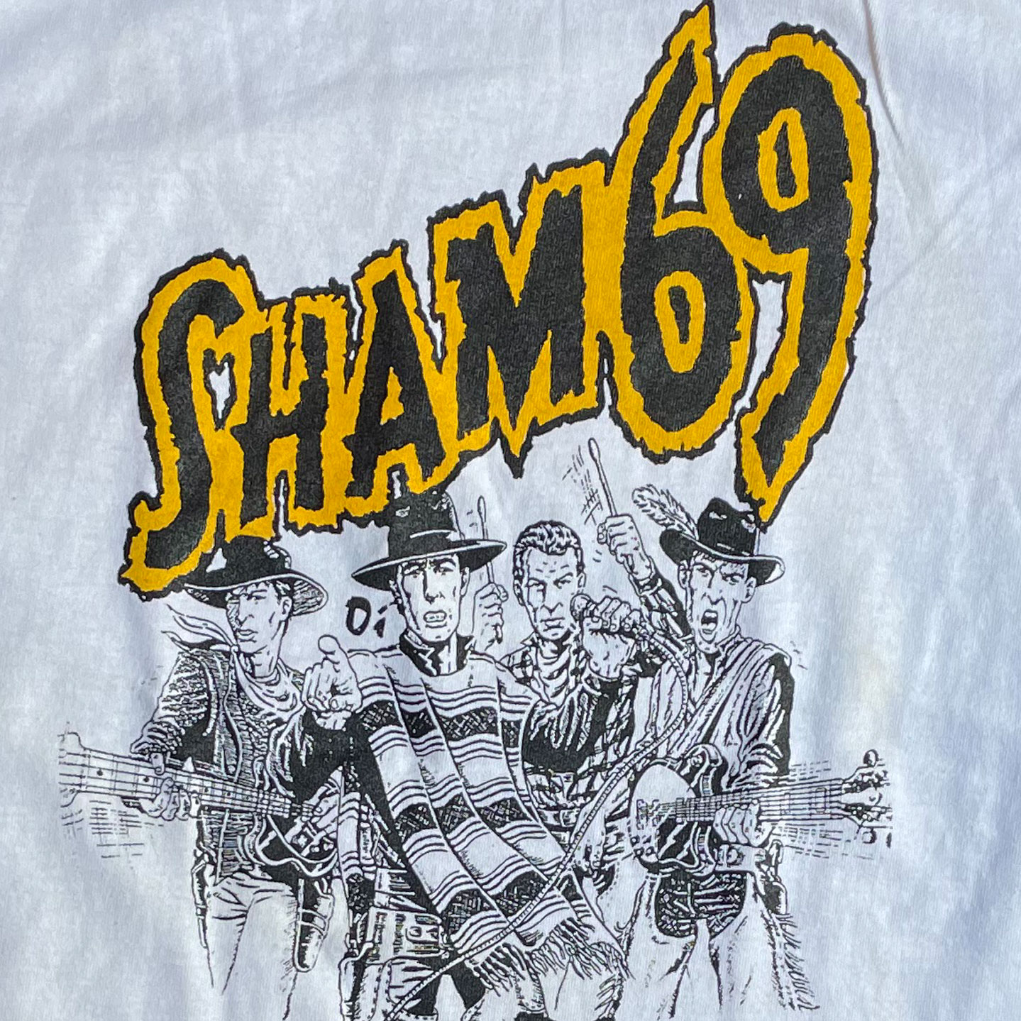 SHAM69 Tシャツ The Adventures Of Hersham Boys