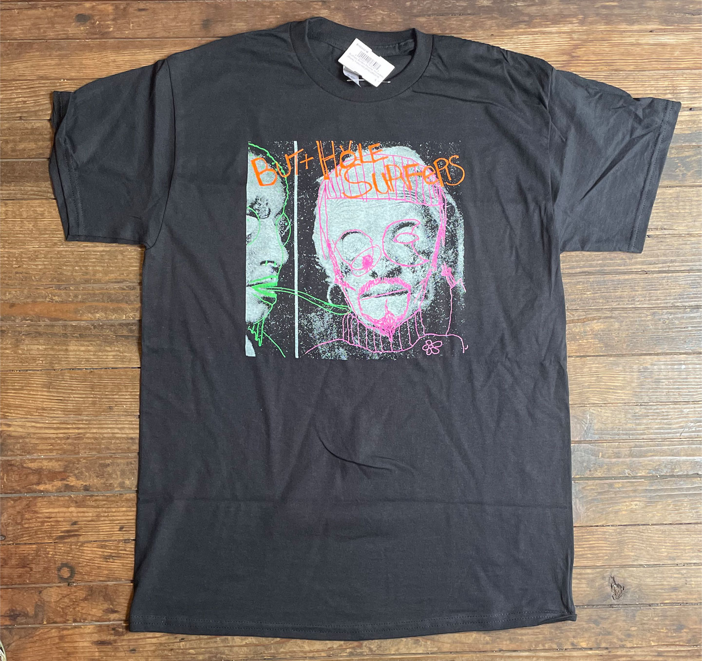 BUTTHOLE SURFERS Tシャツ  Psychic... Powerless... Another Man's Sac オフィシャル！