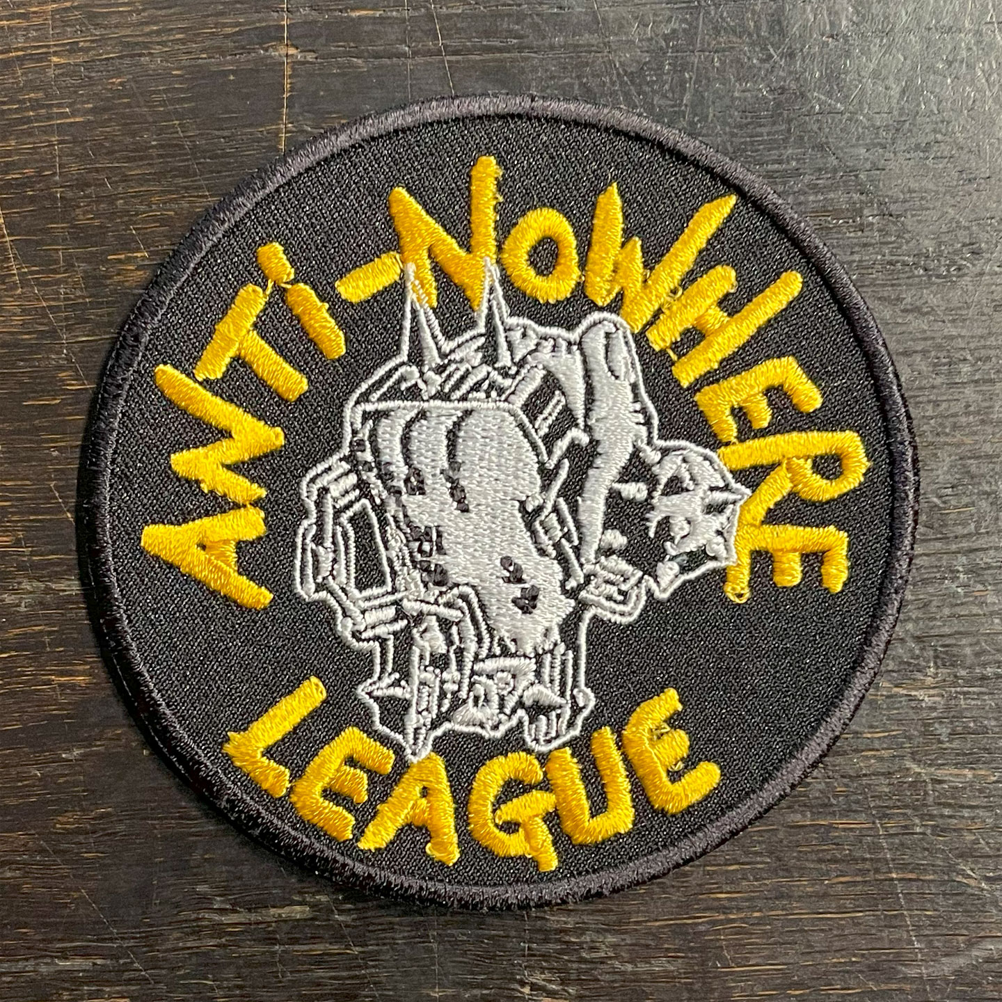 Anti-Nowhere League 刺繍ワッペン