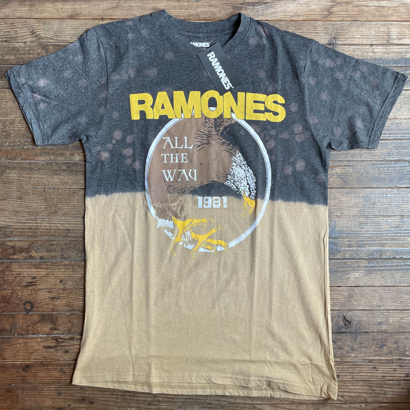 RAMONES Tシャツ ALL THE WAY TOUR オフィシャル！