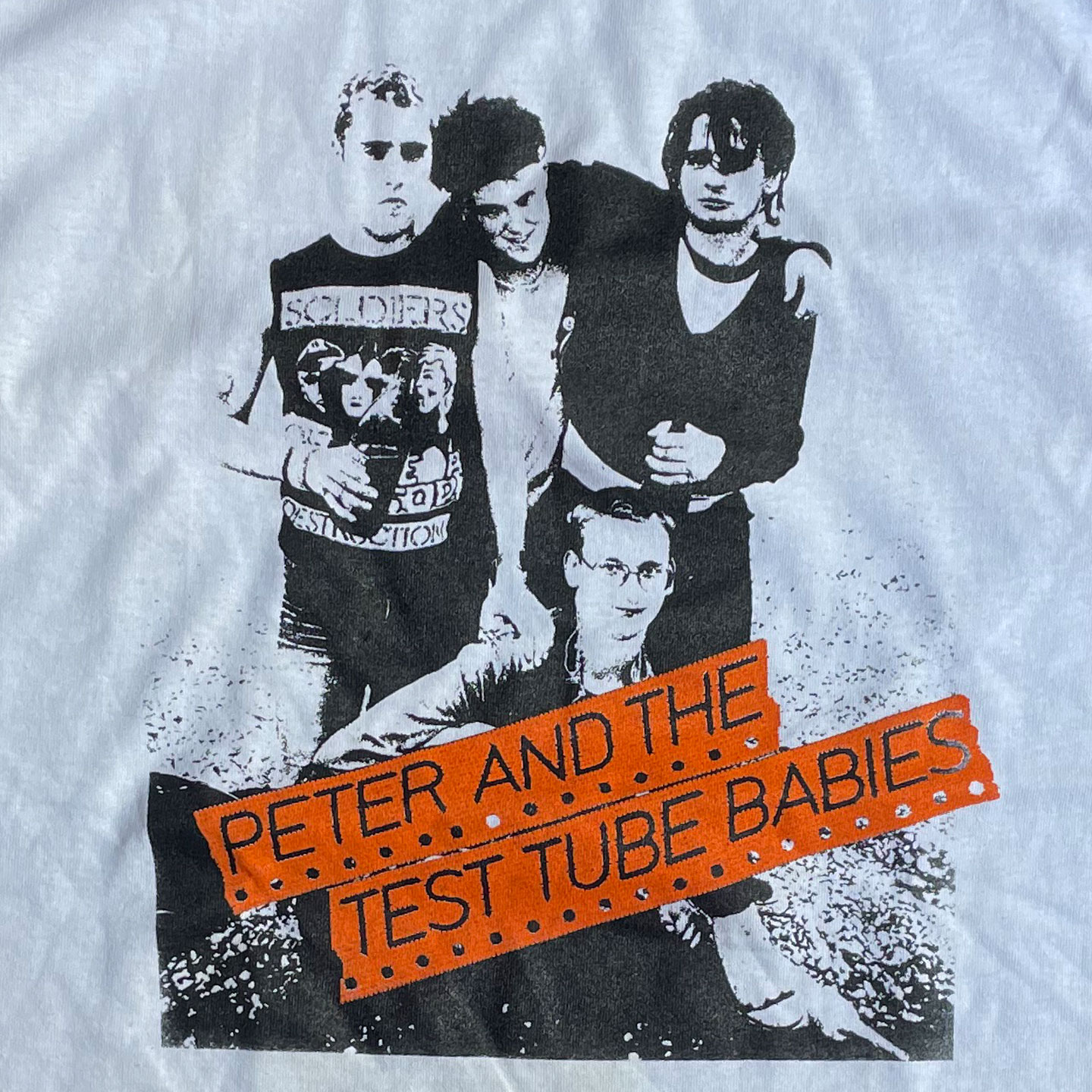 PETER AND THE TEST TUBE BABIES Tシャツ PHOTO