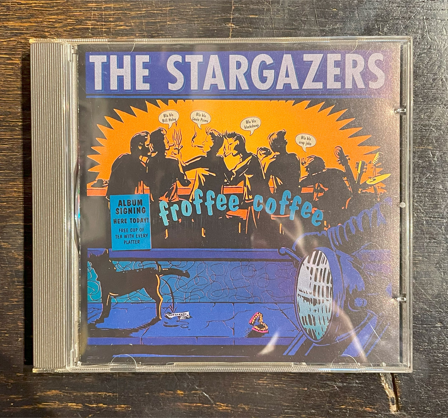 USED! THE STARGAZERS CD FROFFEE COFFEE
