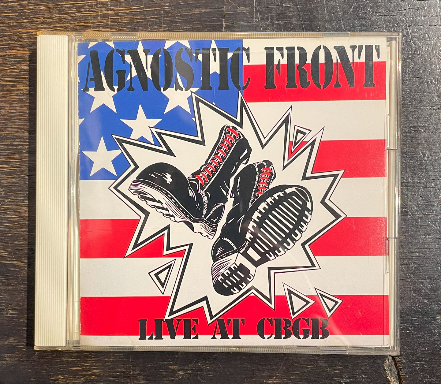 USED! AGNOSTIC FRONT CD Live at CBGB