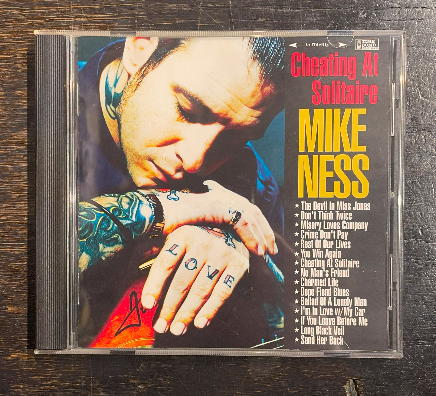 USED! MIKE NESS CD Cheating At Solitaire