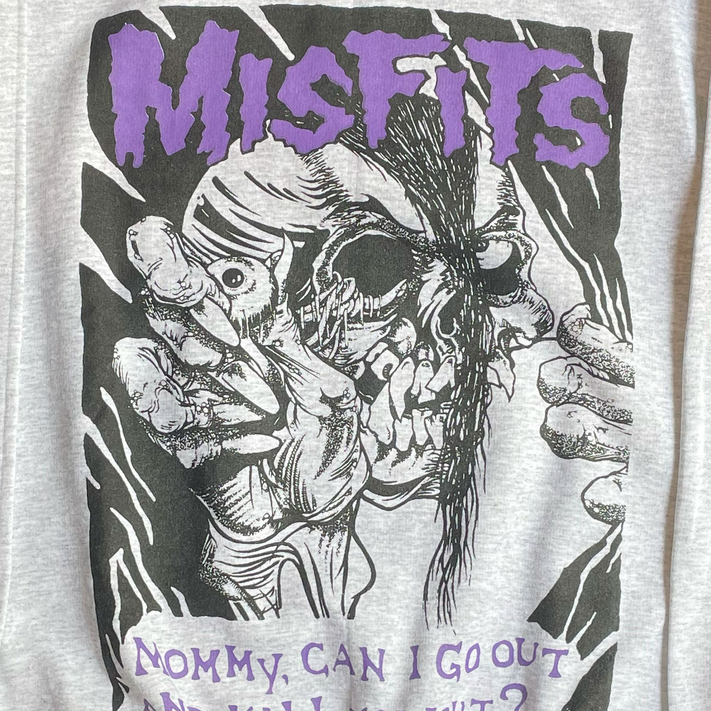 MISFITS スウェット MOMMY、CAN I GO OUT TONIGHT？