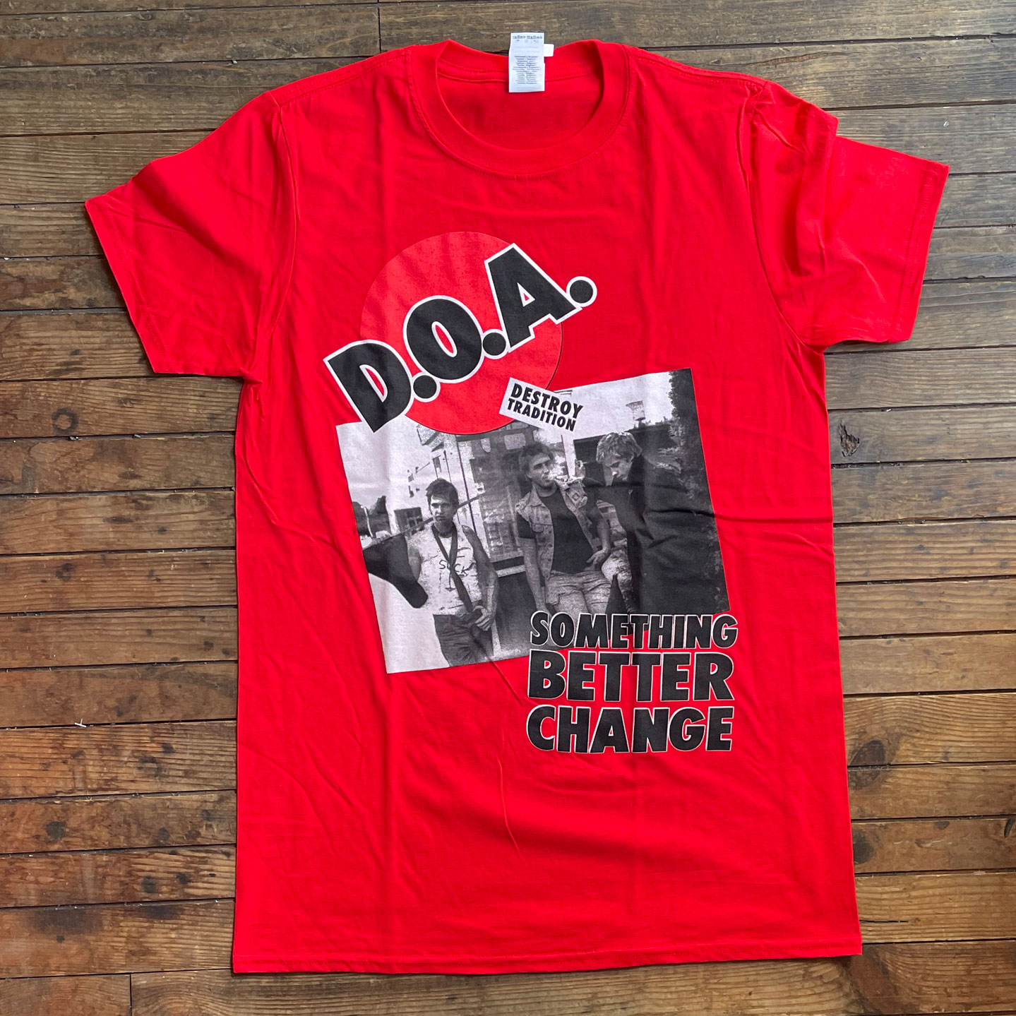 D.O.A. Tシャツ Something Better Change オフィシャル！