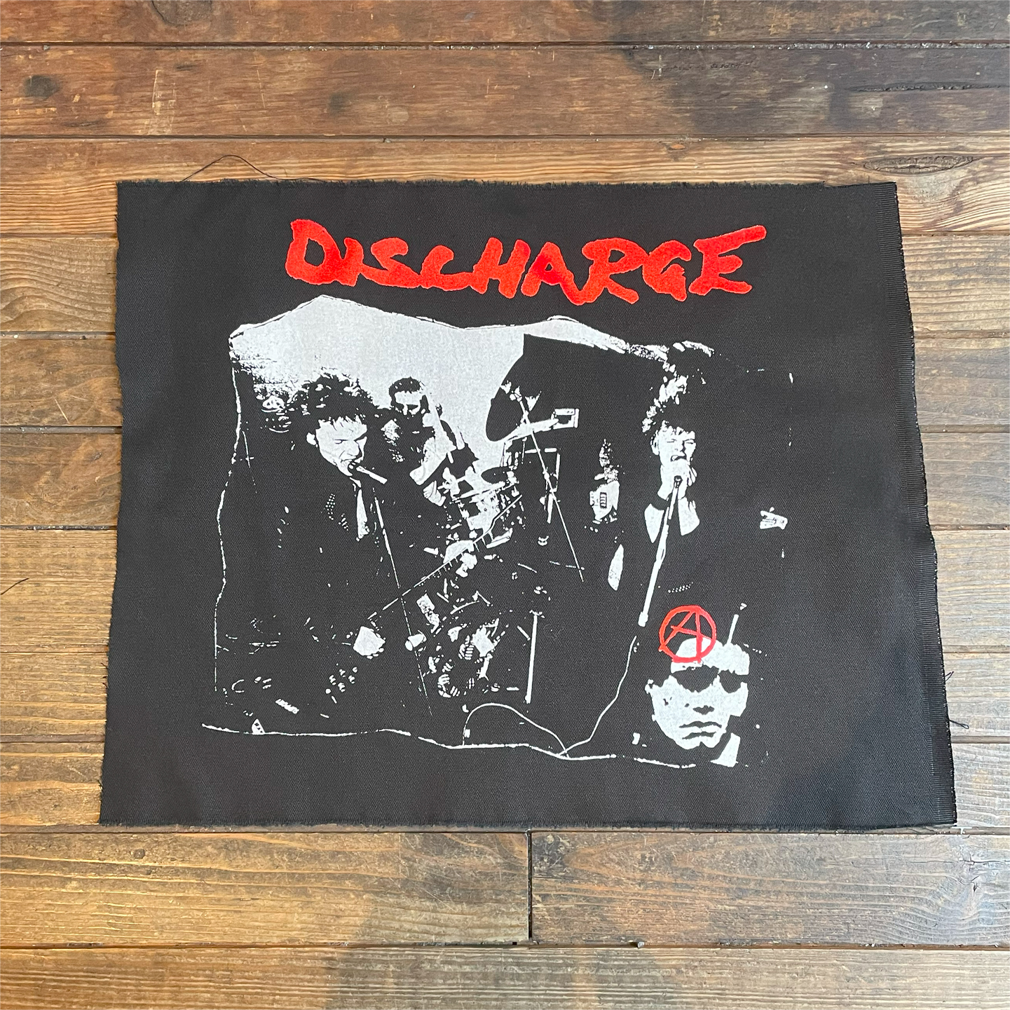 DISCHARGE BACKPATCH PHOTO