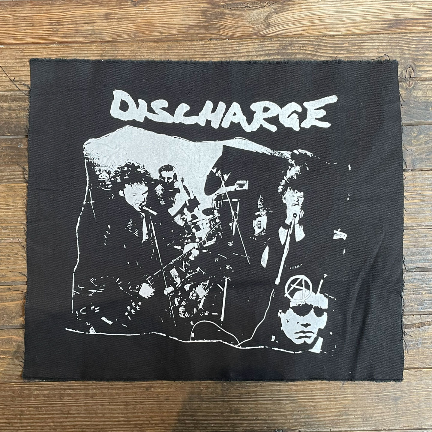 DISCHARGE BACKPATCH PHOTO